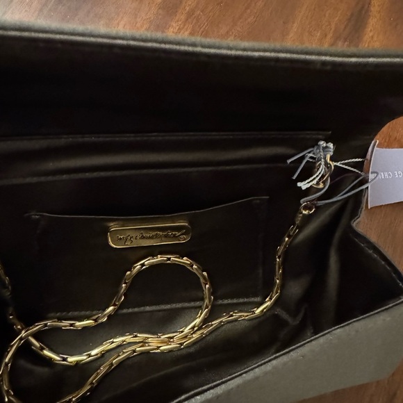 Inge Christopher Gray Studded Clutch - Picture 2 of 2